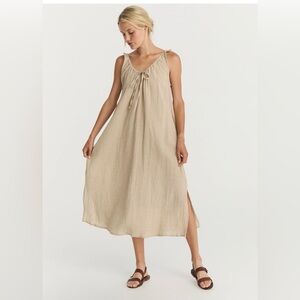 Opia Dress 100% natural crinkled cotton